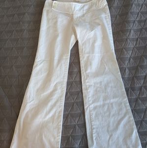 Abercrombie & Fitch White Chinos